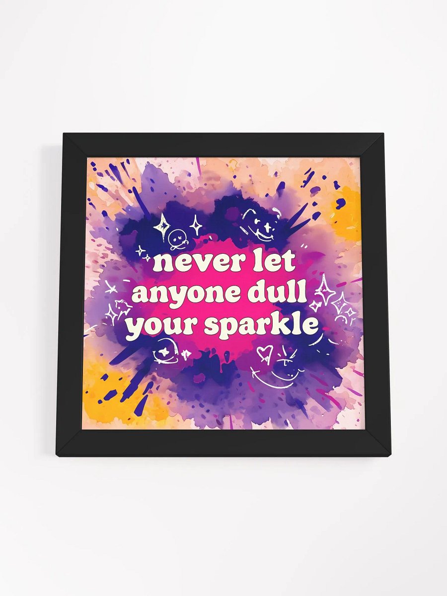 Sparkle Motivation Framed Poster product image (50)