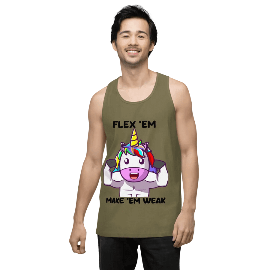Flex 'em Make 'em Weak Tank product image (3)