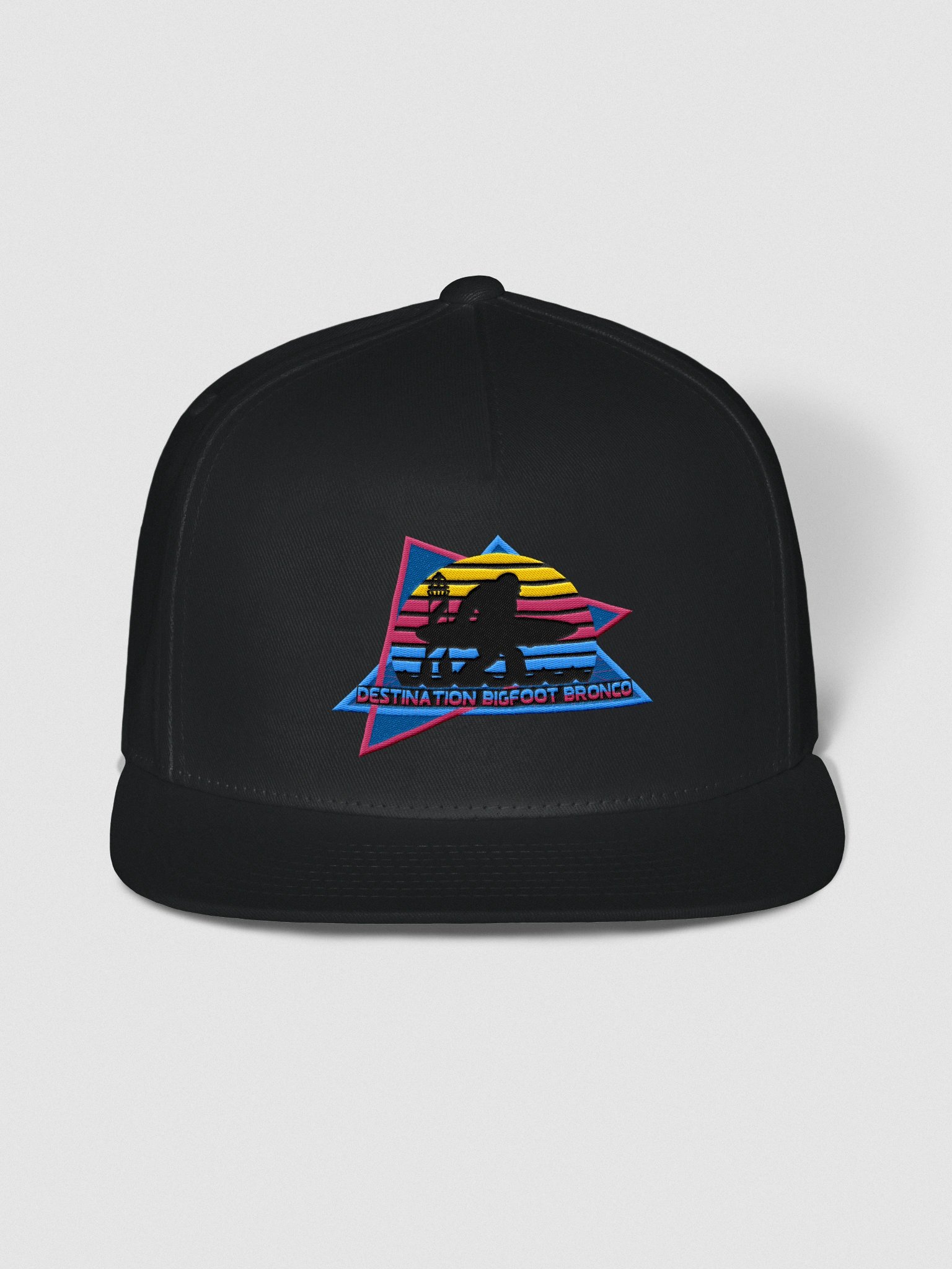 Destination Bigfoot Bronco Retro-Inspired Snapback 100% Cotton Twill (Multiple Colors Available) product image (1)