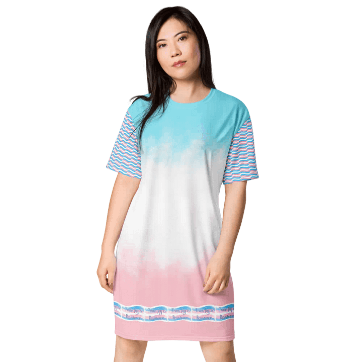 Resistors, Trans Joy is Resistance, Tee Dress product image (1)