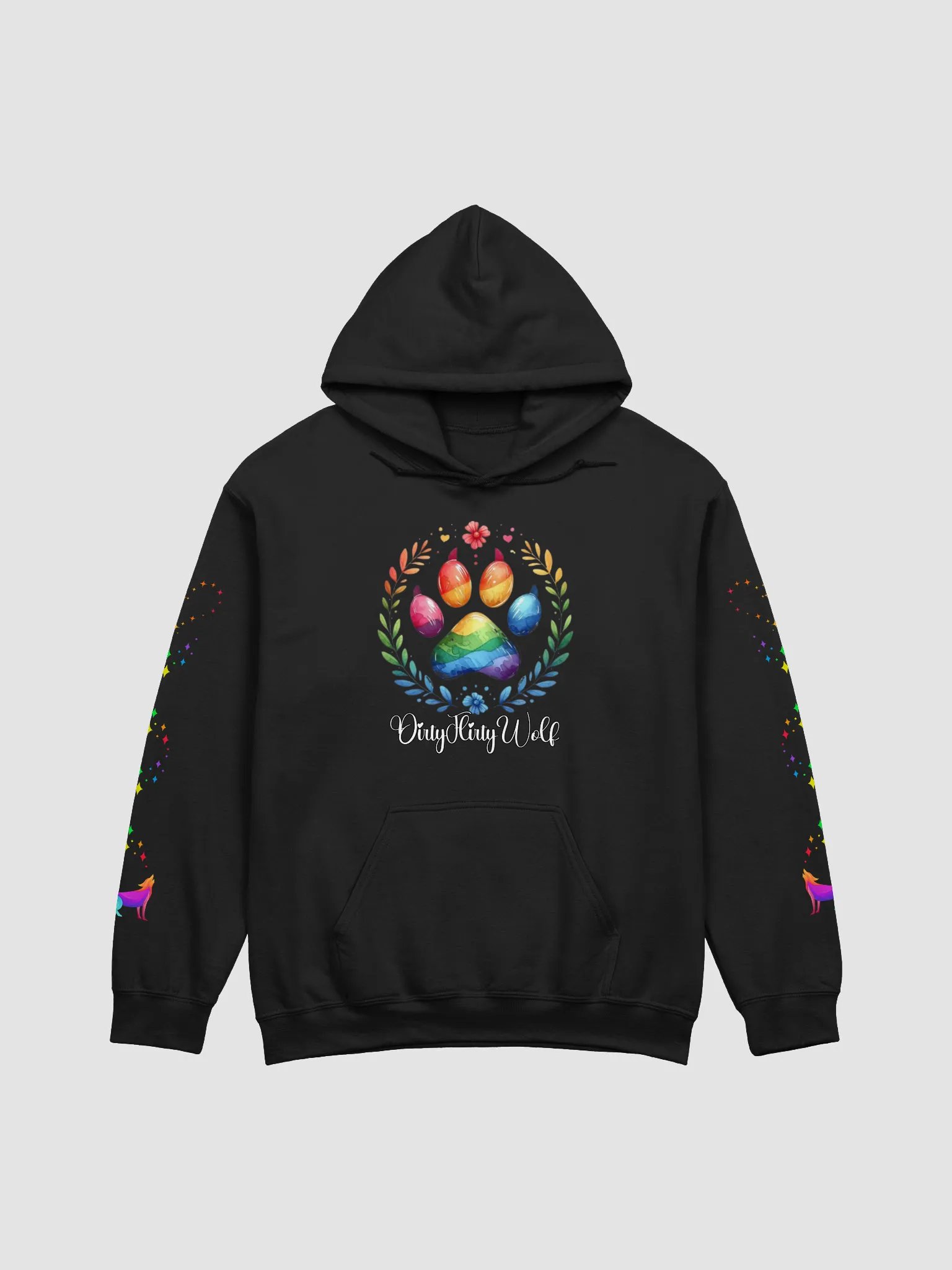 Pride Paw Spiral Hoodie product image (1)