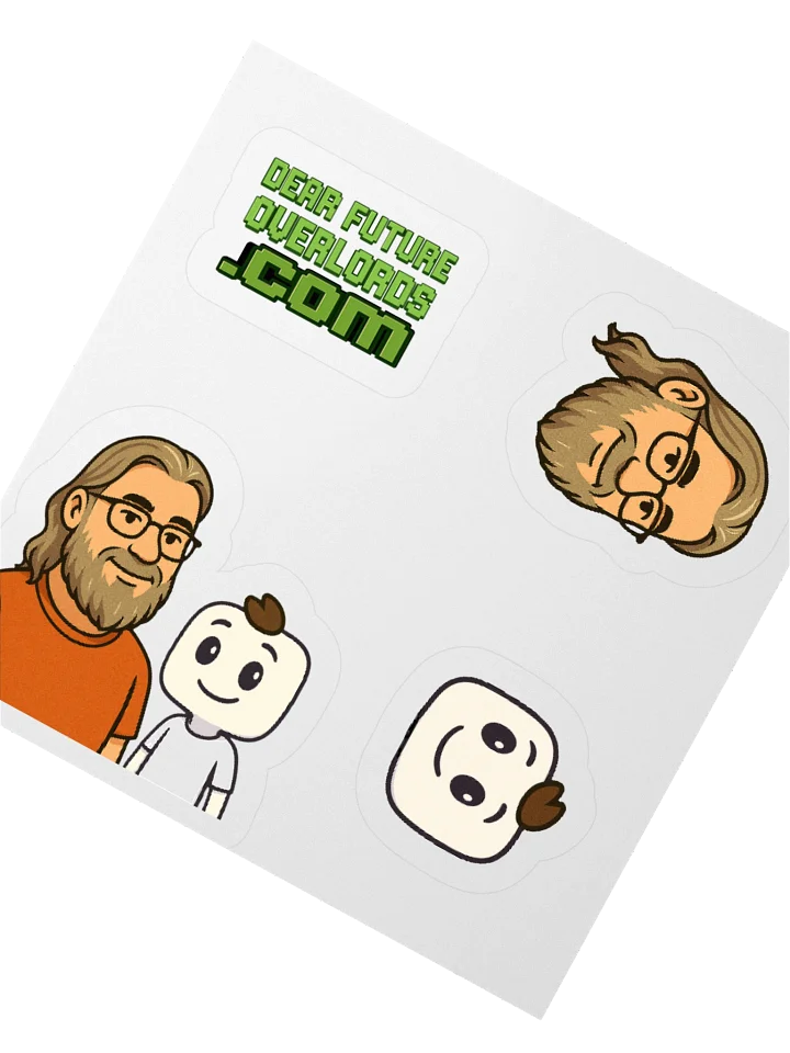 Dear Future Overlords Stickers product image (6)