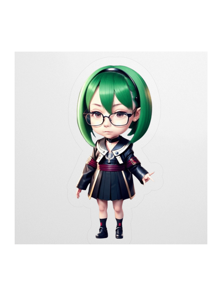 (GREEN CHIBI) K STICKERS product image (2)
