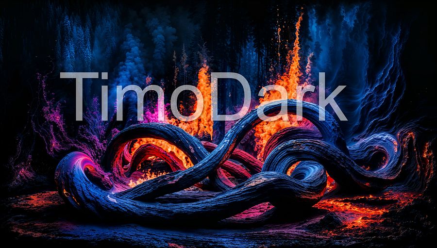 Elemental Flames Desktop Wallpaper product image (1)