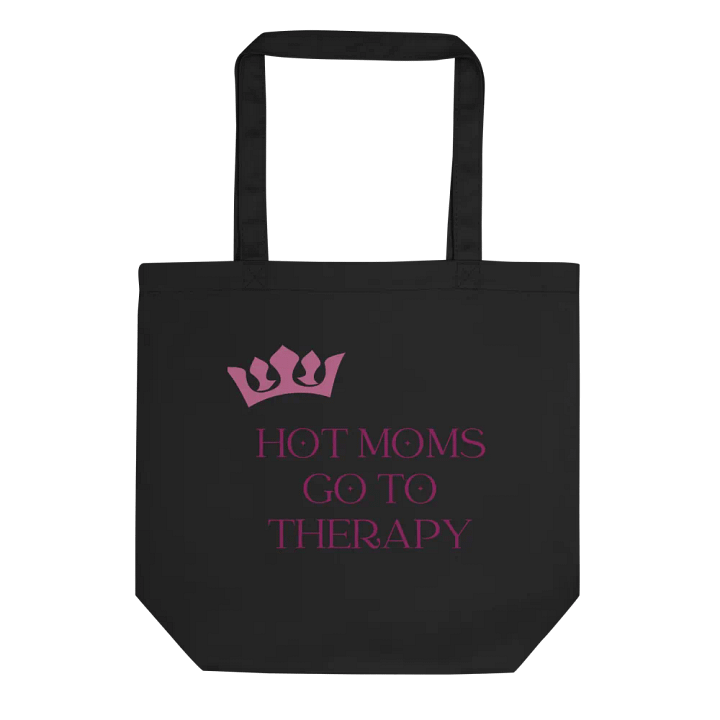 Hot Moms Go To Therapy Tote Bag product image (1)