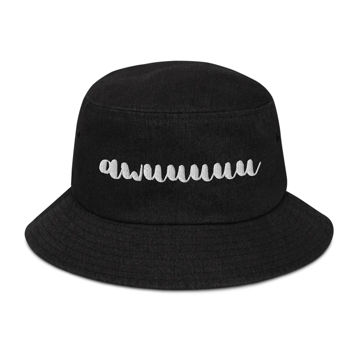 Awuuuuu Denim Bucket Hat 🐺 product image (1)