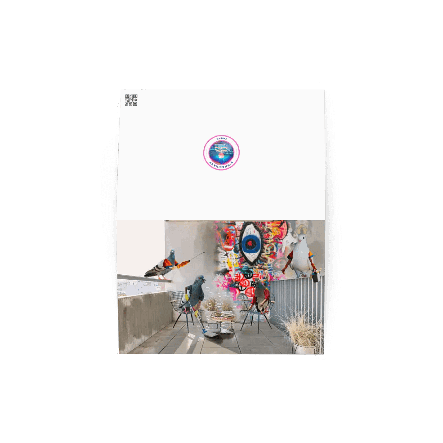 Pigeons cleaning up their shit product image (1)