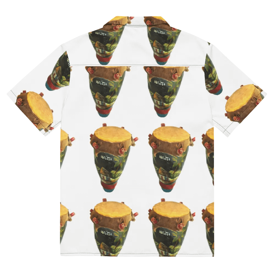 Haitian Rhythm Drums Button-Up product image (11)