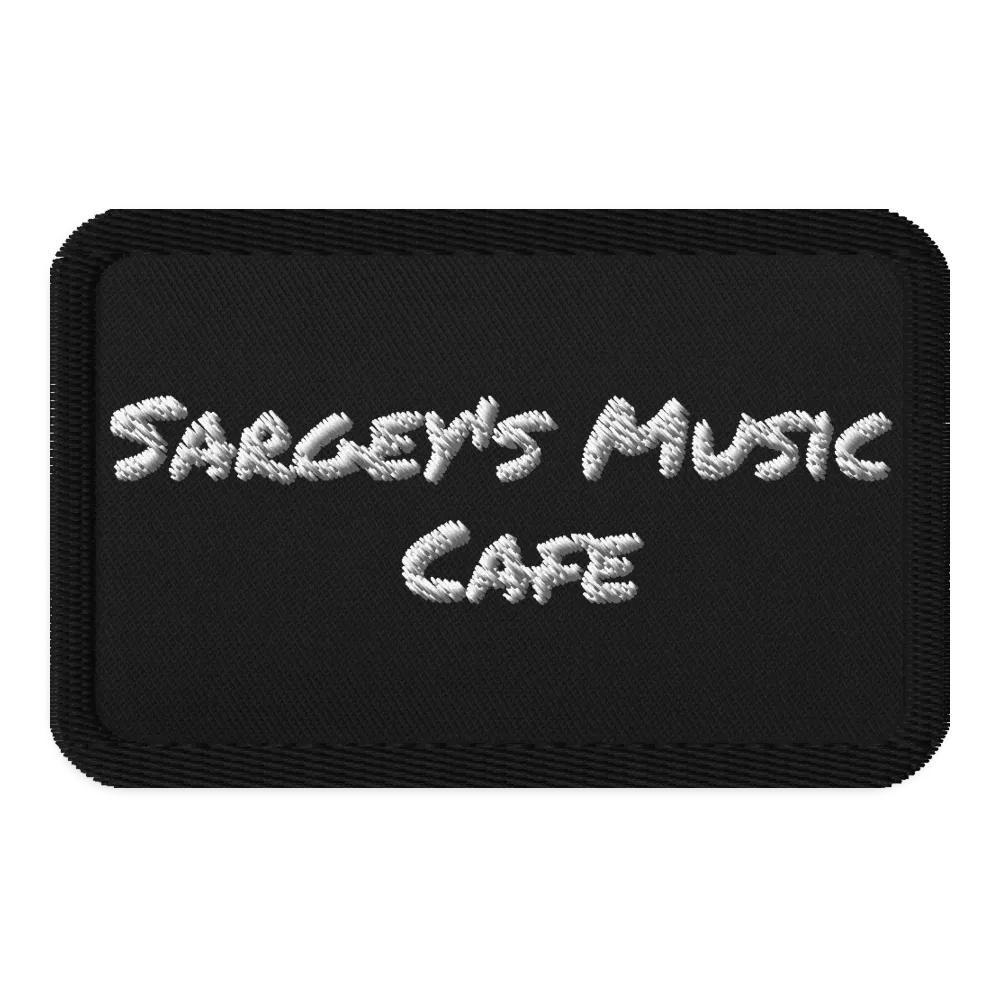 Sargey's Music Cafe patch product image (1)