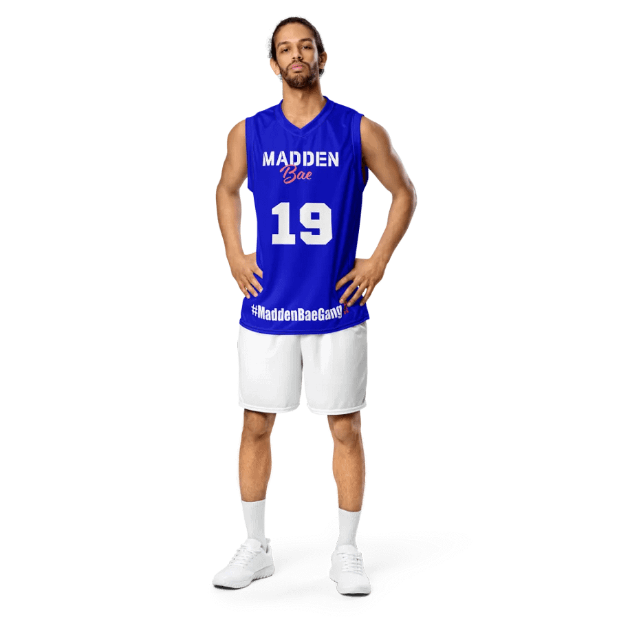 Madden Bae Jersey🦅 (Blue) product image (4)