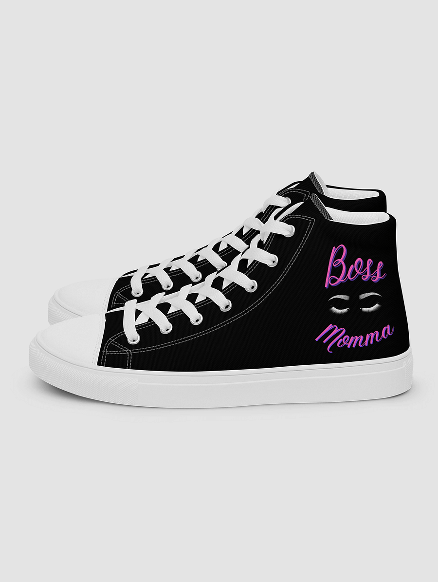 [Boss momma] Women’s high top canvas shoes product image (1)