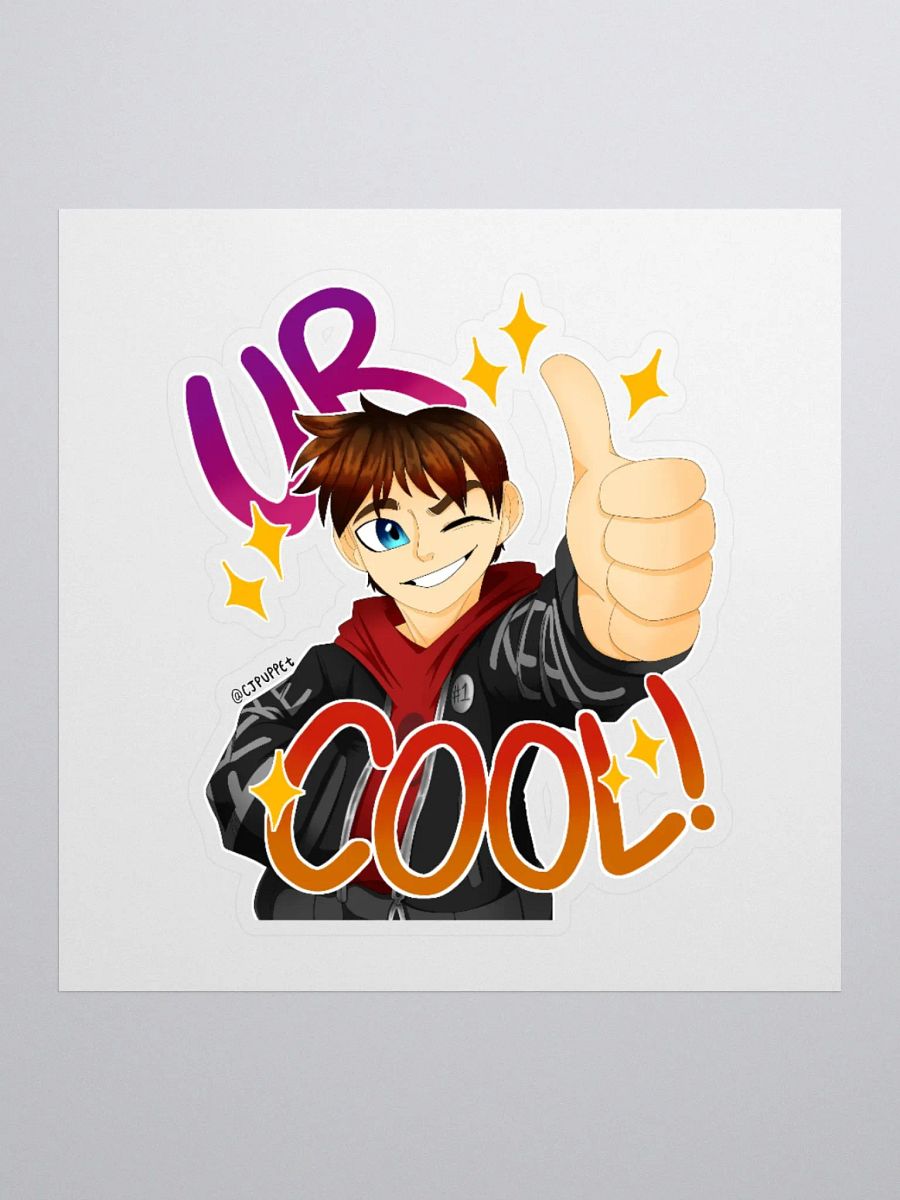 UR COOL! (STICKER) product image (2)