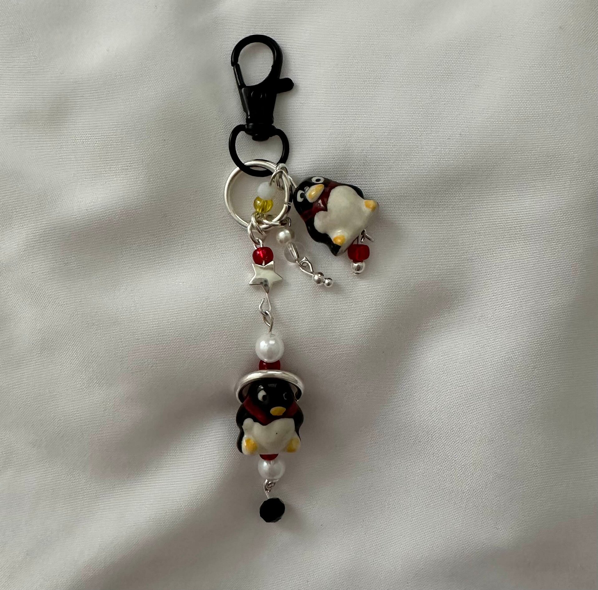 Epic handmade penguin keychain! product image (1)
