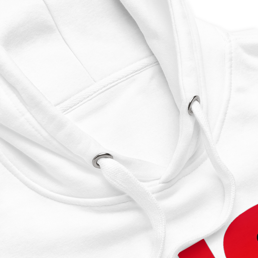 Intense Red Drip 'NO WEAKNESS' Hoodie product image (101)
