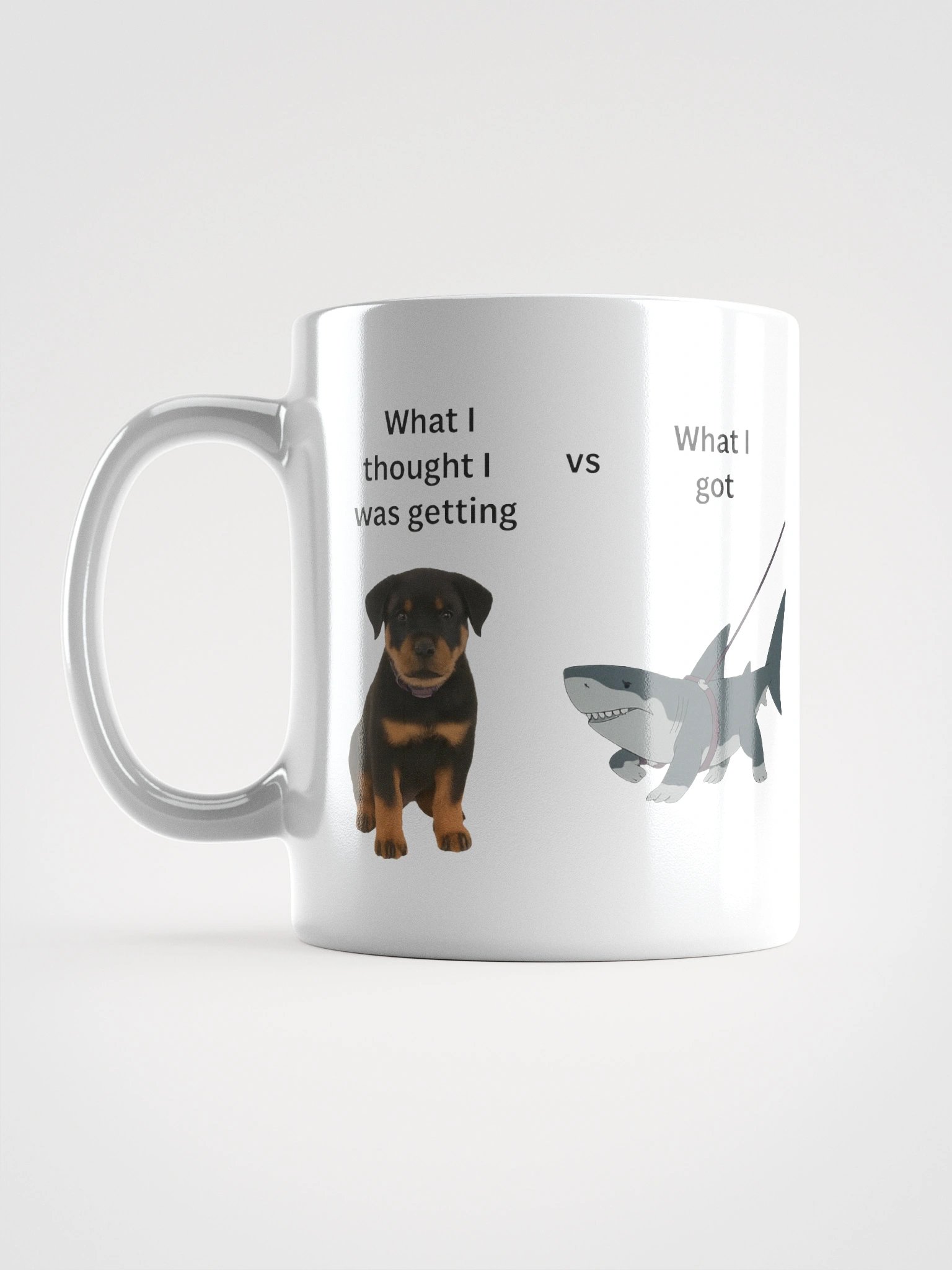 Rottweiler puppy as a shark product image (16)