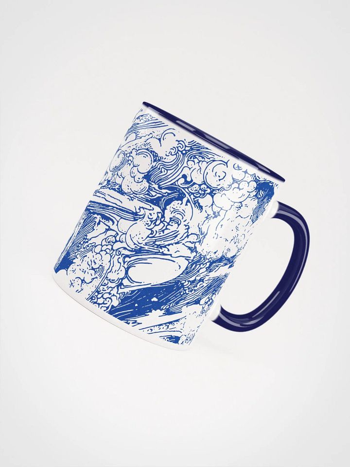 The Raging Sea Mug In Colonial Porcelain product image (2)