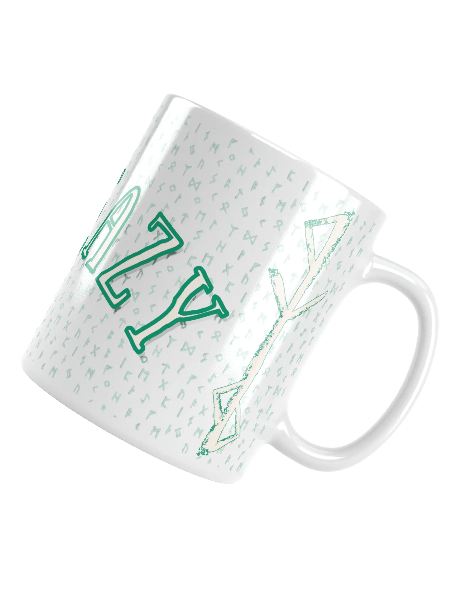 E-Weazy White Mug Runes product image (4)