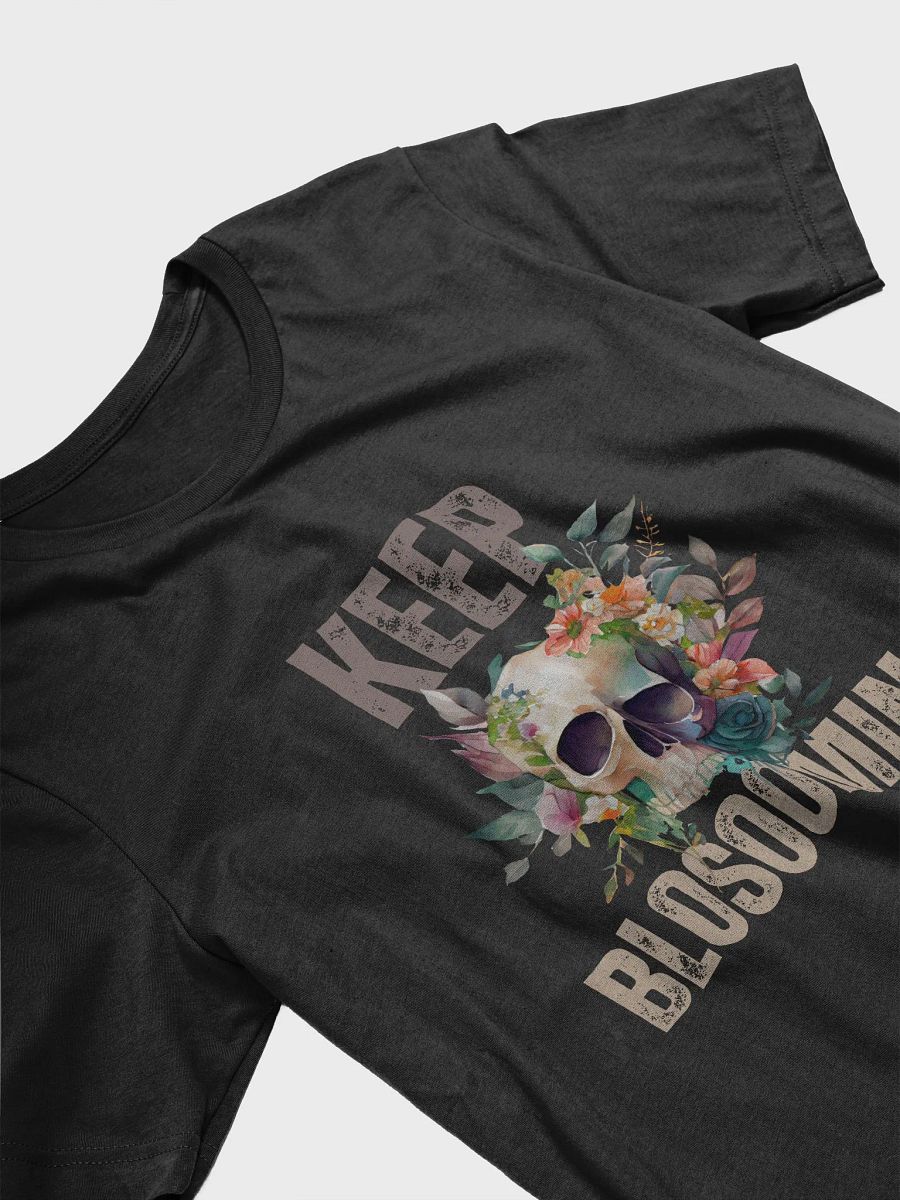 Blossoming Skull Unisex T-Shirt product image (3)