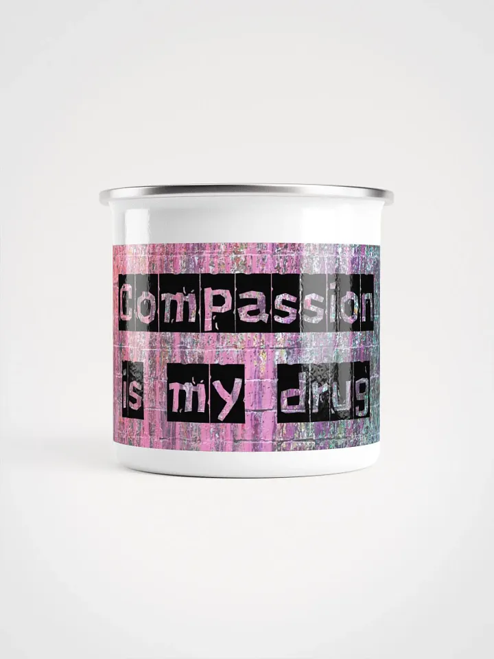 Compassion Chronicles Enamel Camping Mug product image (2)