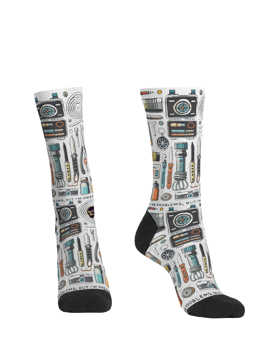 'I’ve Got 99 Problems, But I’m Prepared for All of It' Premium Socks product image (4)