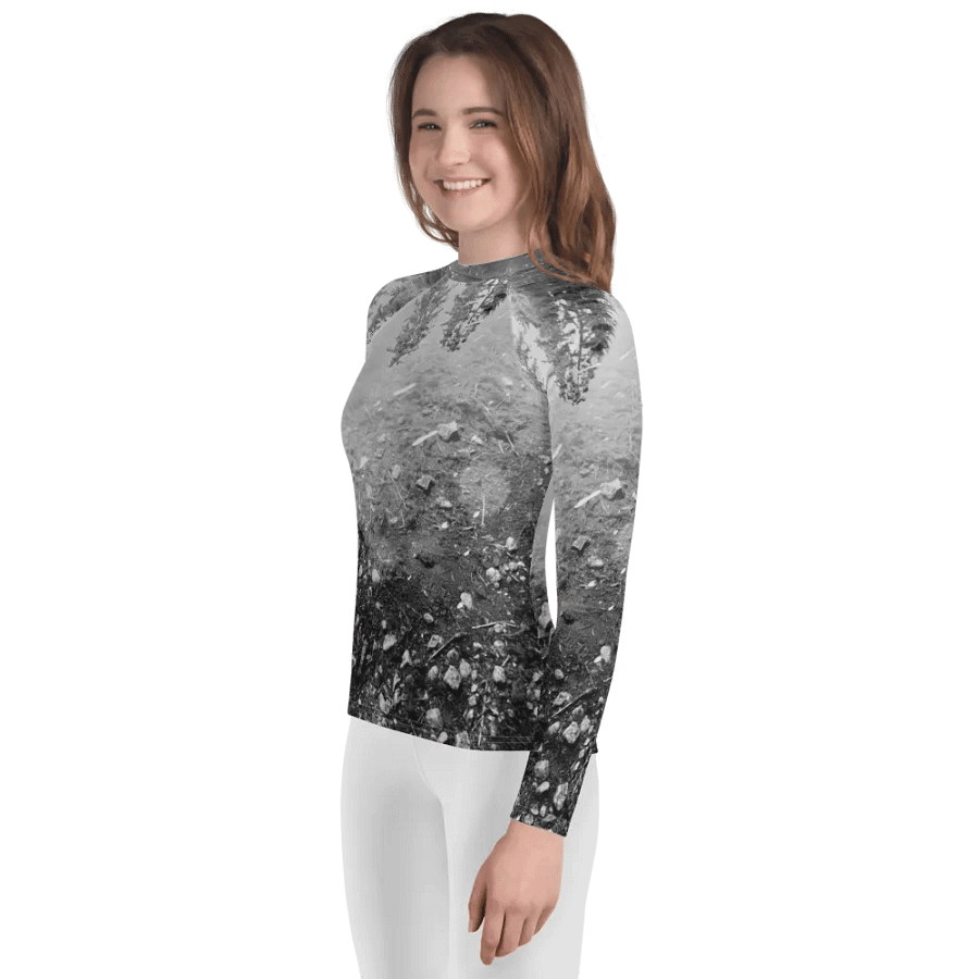 Take a mental break and recharge your batteries. Rash guard product image (4)