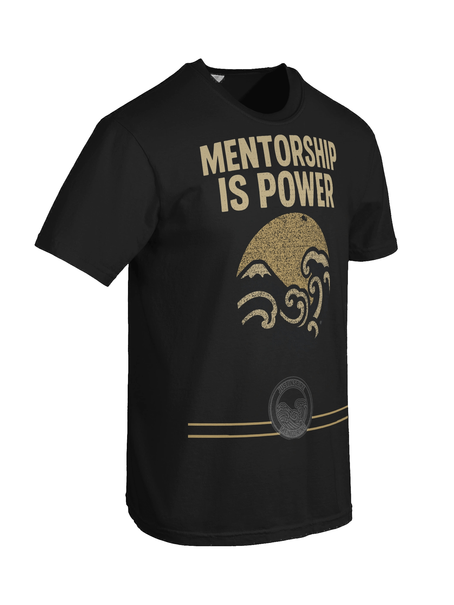 The Mentorship Drop Tee – Core Silhouette Edition (QR Back) product image (91)