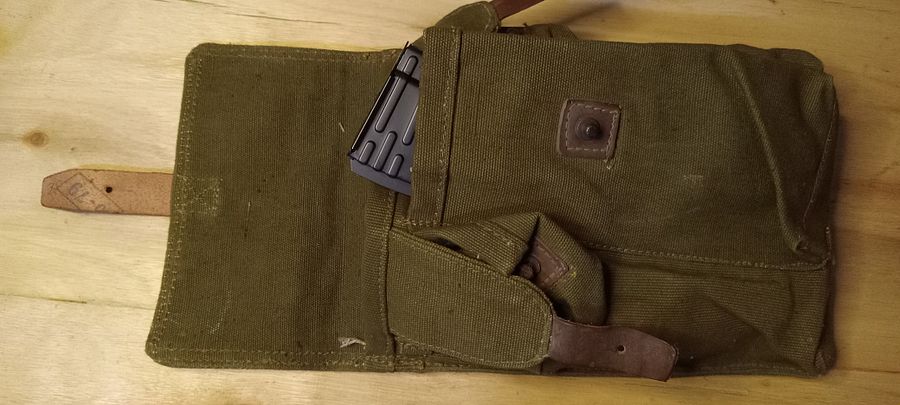Romanian AK Magazine Pouch, With 3 Mags product image (3)