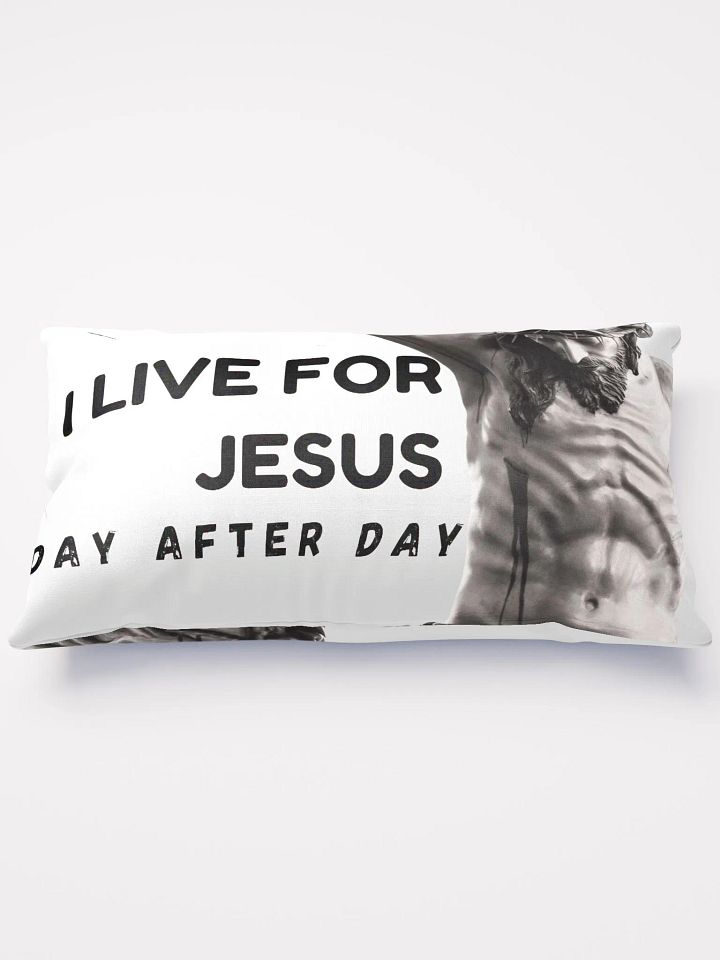 I live for jesus day after day cushion product image (1)