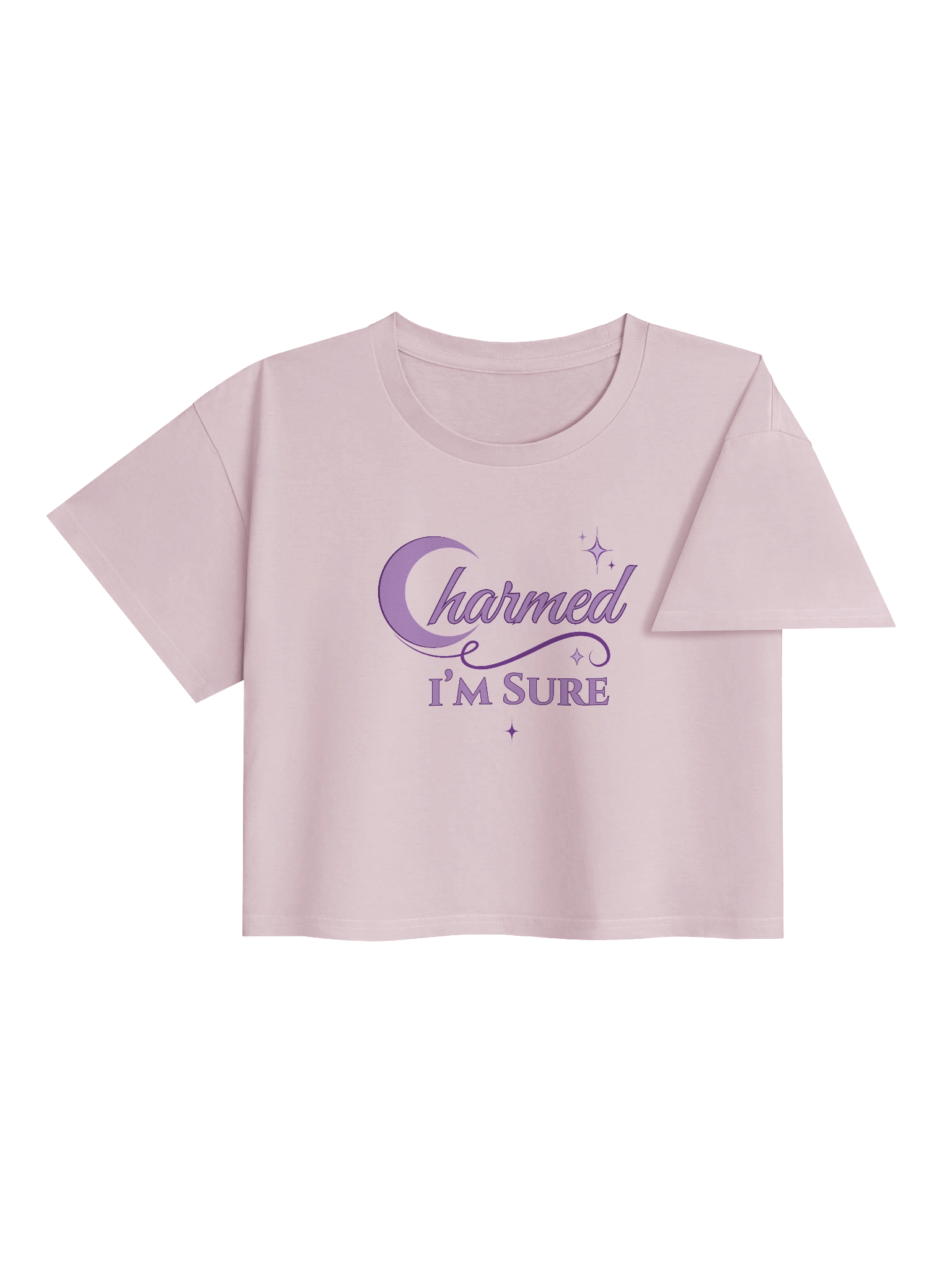 "Charmed I'm Sure"- Cropped Tee product image (4)