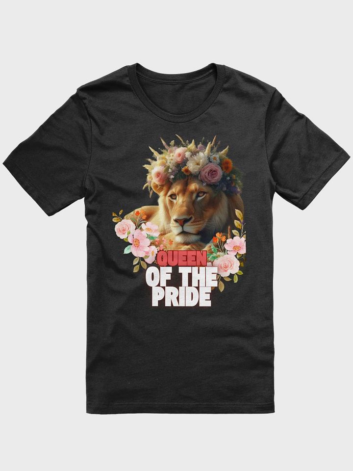 Floral Crown Lion Queen T-Shirt product image (5)