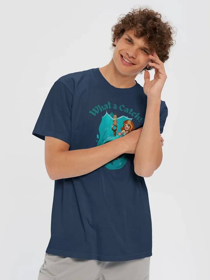 What a catch mermaid tee product image (90)