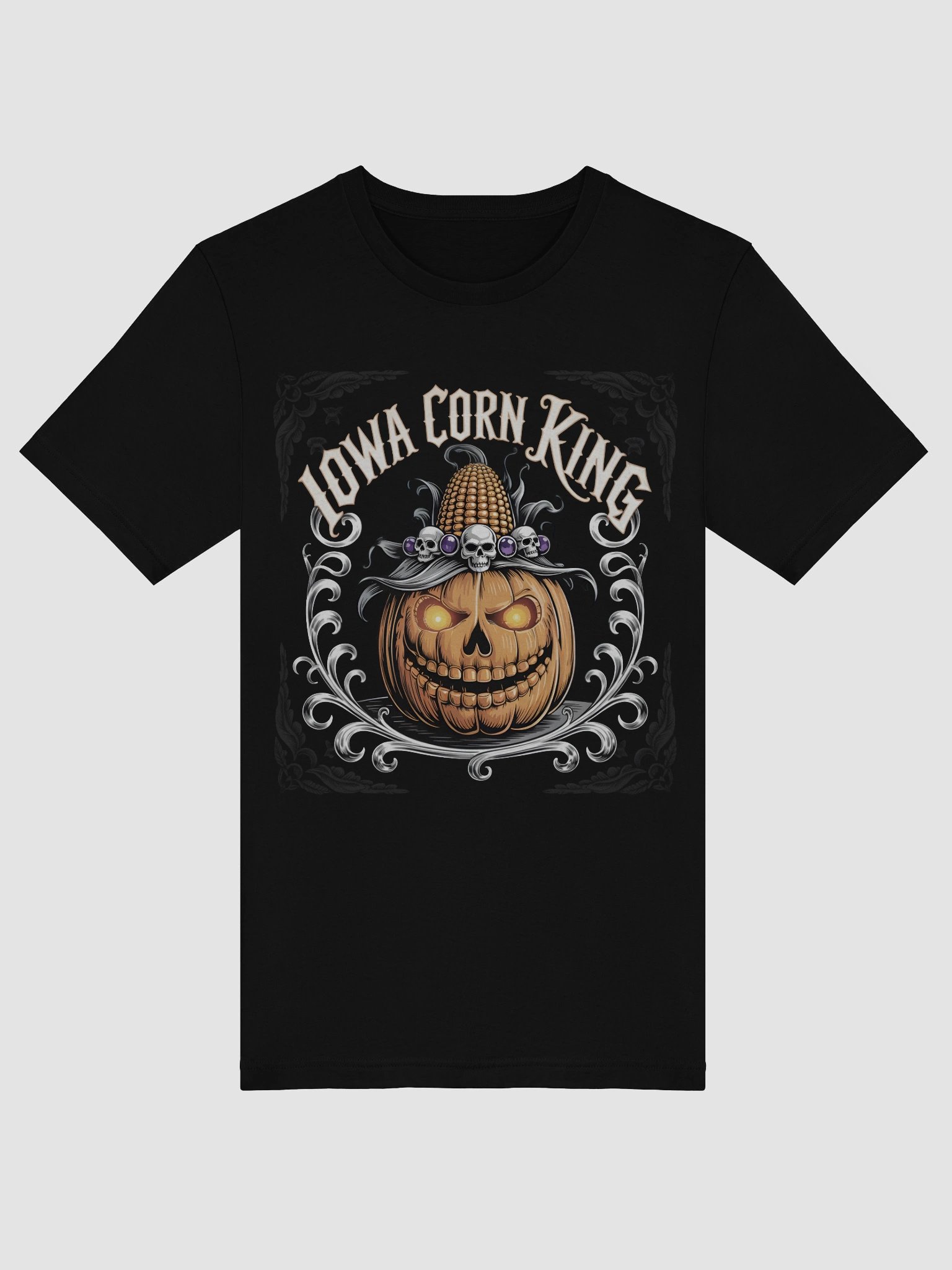 Iowa Corn King Halloween T-Shirt product image (5)