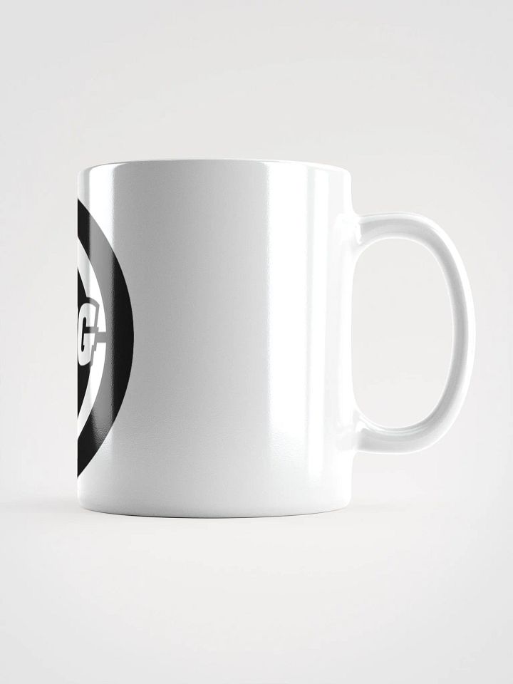 ASG Logo Circle White Glossy Mug product image (1)