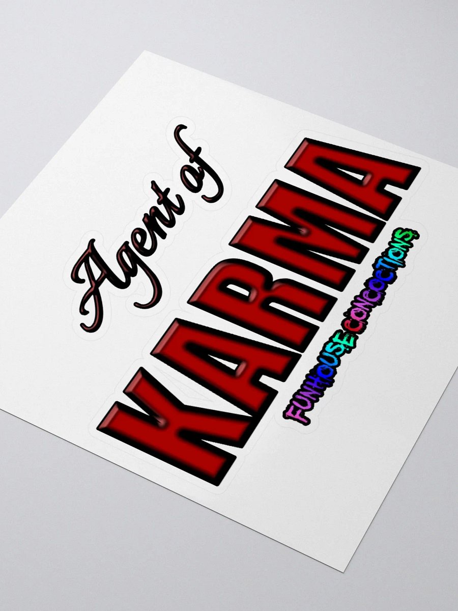 Agent of KARMA Sticker product image (3)