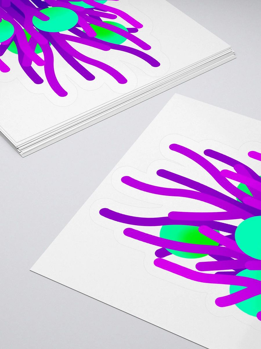 Reef and Algae Artwork Sticker product image (4)