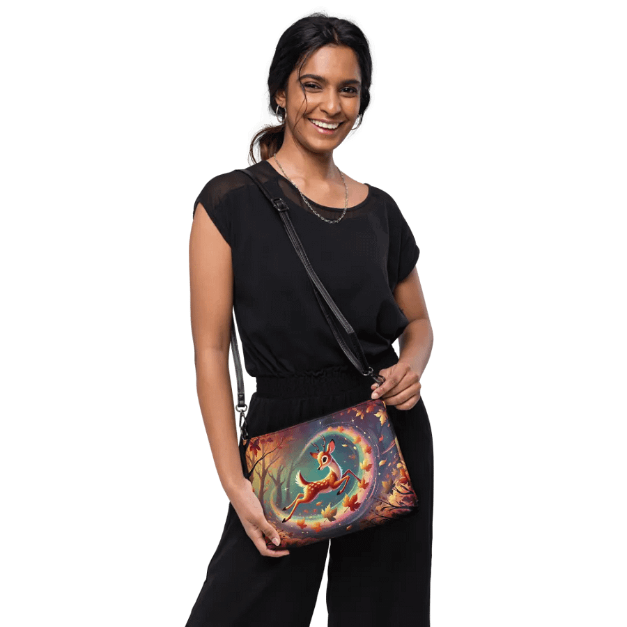 Magical Forest Deer Crossbody Bag - Purse product image (10)