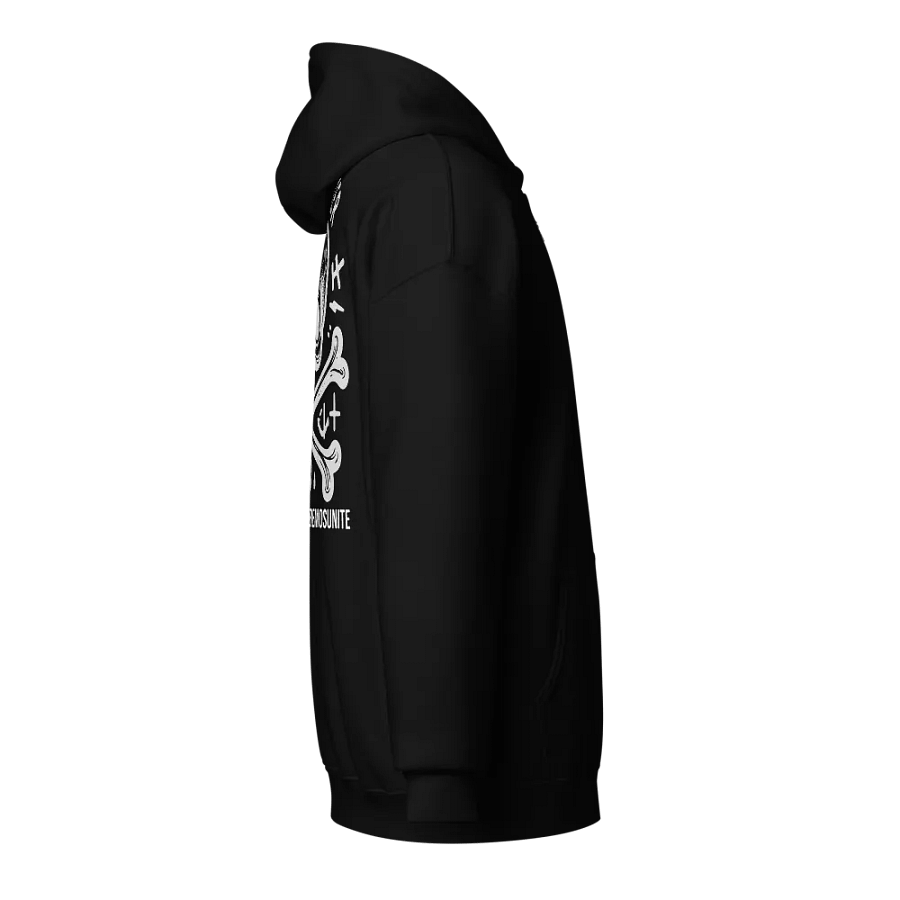 Elder Emo's logo Zip Hoodie With Discord Link (Unisex) product image (4)
