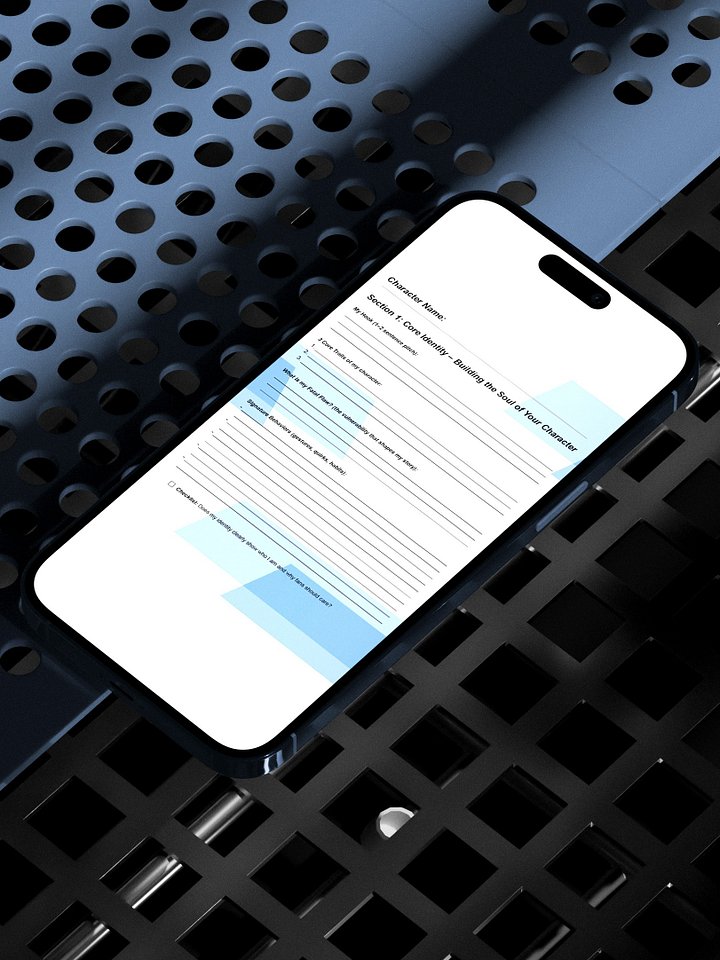 The Ultimate Character Creation Workbook [Digital Edition] product image (2)