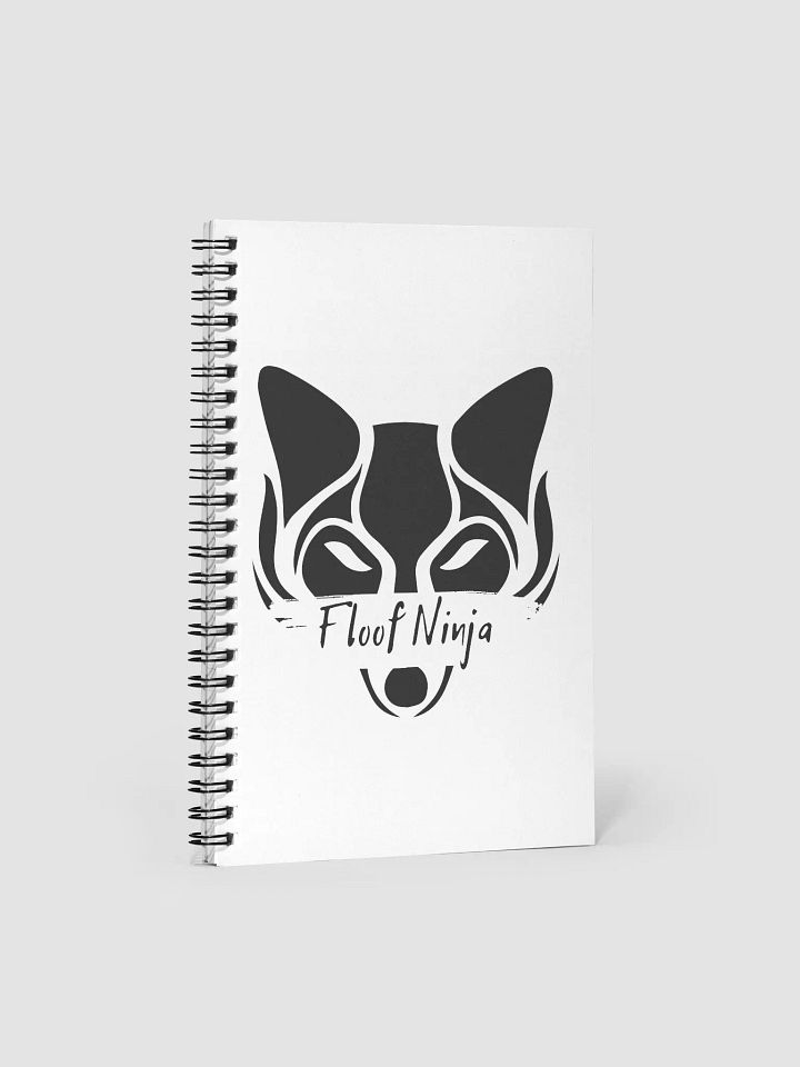 Floof Ninja Spiral Notebook product image (1)