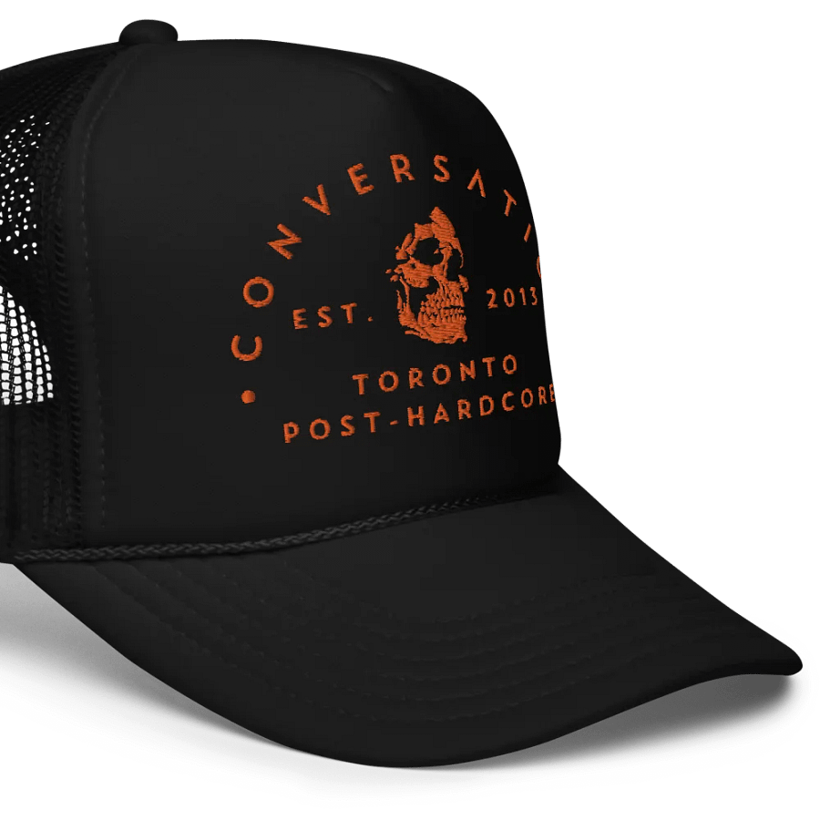 EST. 2013 TRUCKER HAT BLK/ORG product image (7)