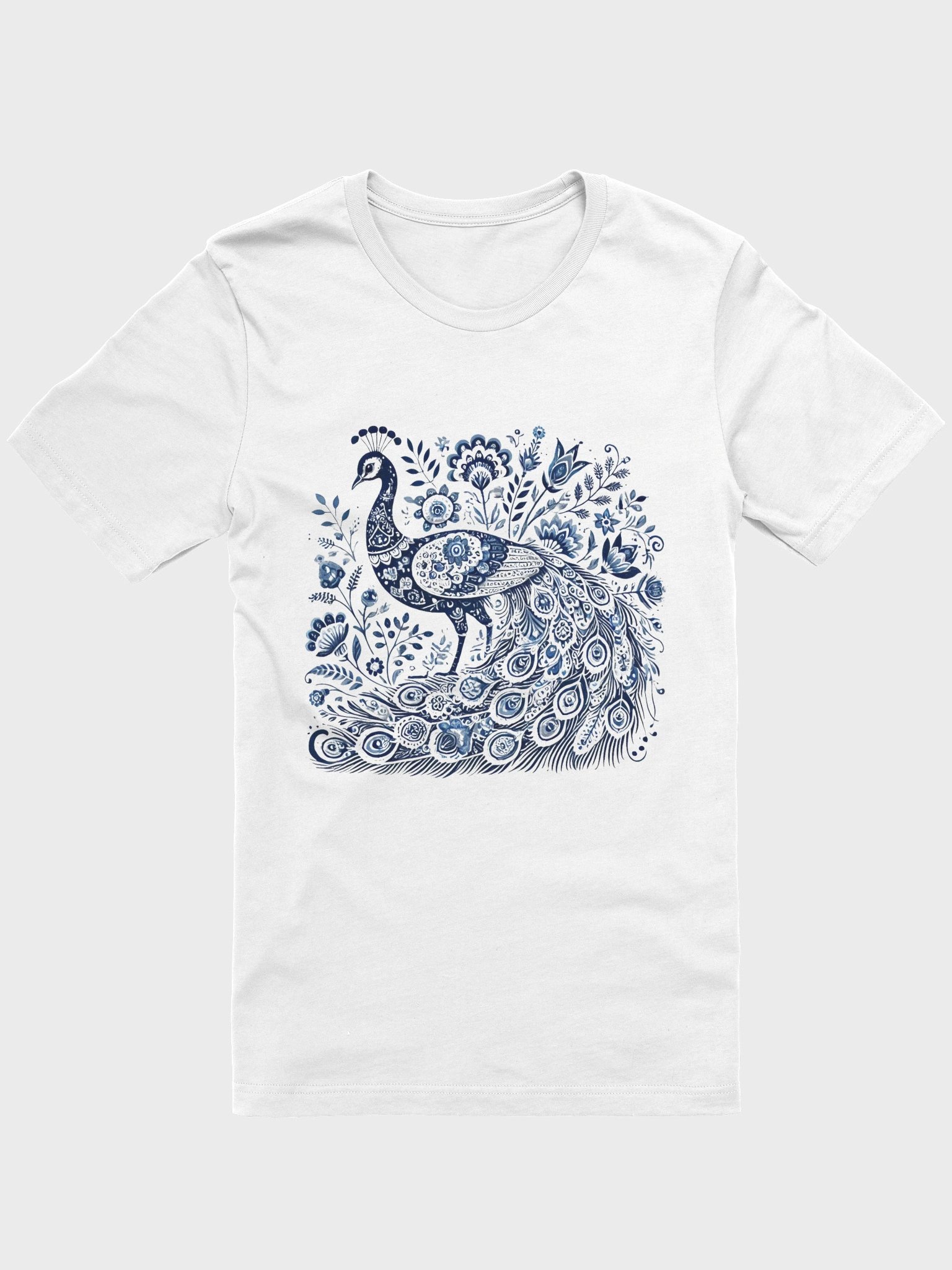 Ornate Peacock Elegance T-Shirt product image (1)