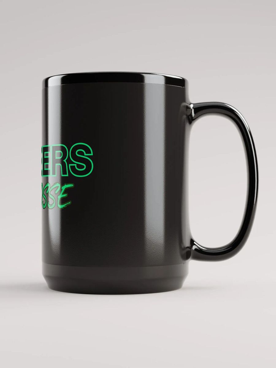 Pioneers Lacrosse Black Glossy Mug product image (3)