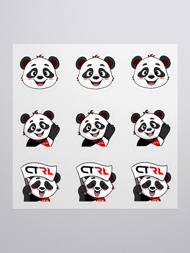CTRL Shift Kiss Cut Stickers product image (1)