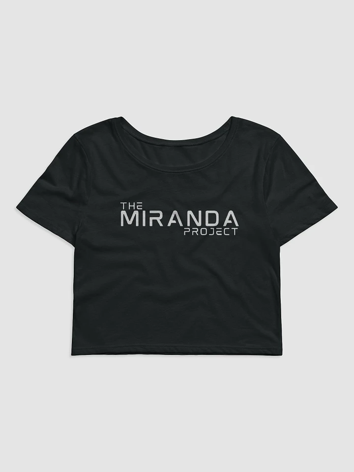 The Miranda Project White Logo Women's Crop Top product image (1)