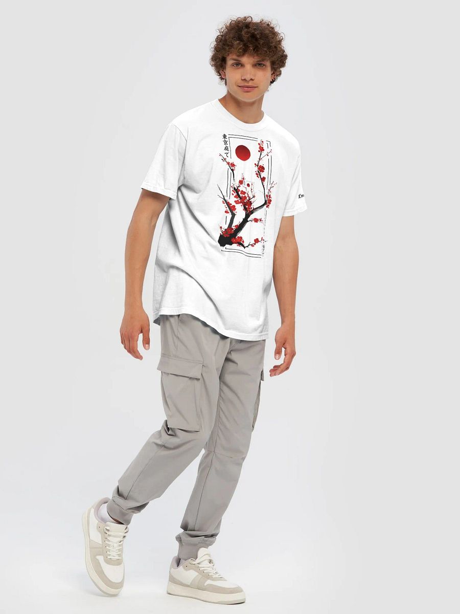 Blossom Burst - Vintage Comfort: Garment-Dyed Cotton Tee product image (1)