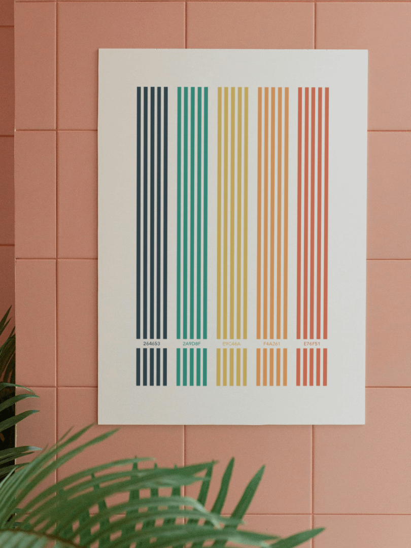 COLOR PALETTE A001 • WALLART DECOR product image (2)