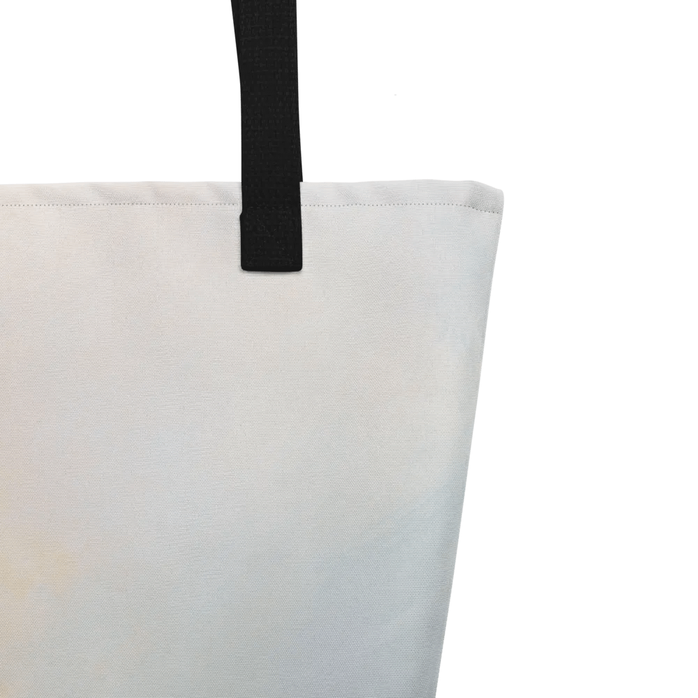 Blooms & Blush Pastel Polyester Tote Bag product image (3)