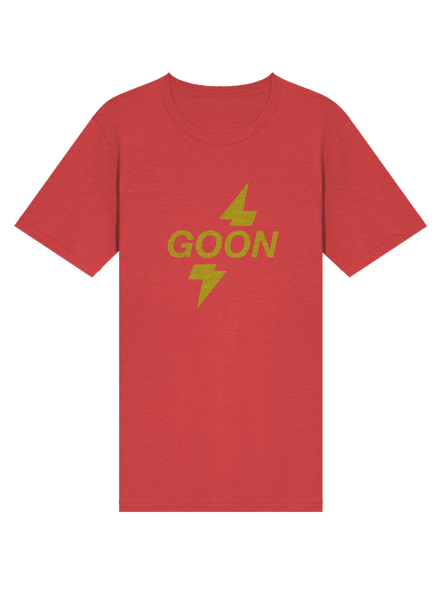 Goon Bolt Short Sleeve T-Shirt Red (Large Logo) product image (3)