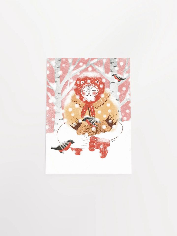 cat in the snow product image (2)