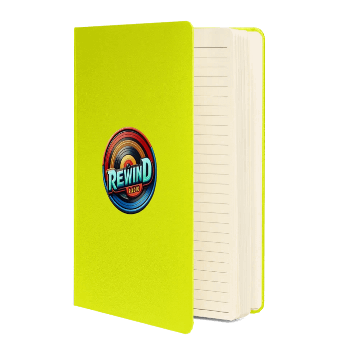 Rewind Radio Hardcover Notebook product image (2)